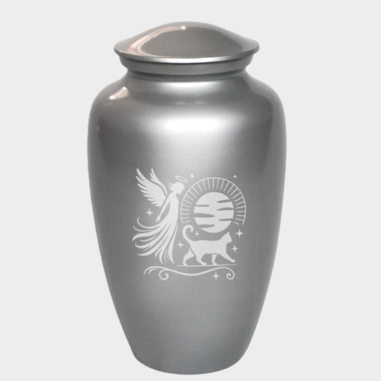 Angels Guidance Cat Cremation Urn