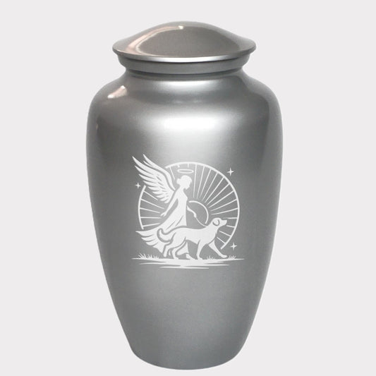 Angels Walk Dog Cremation Urn