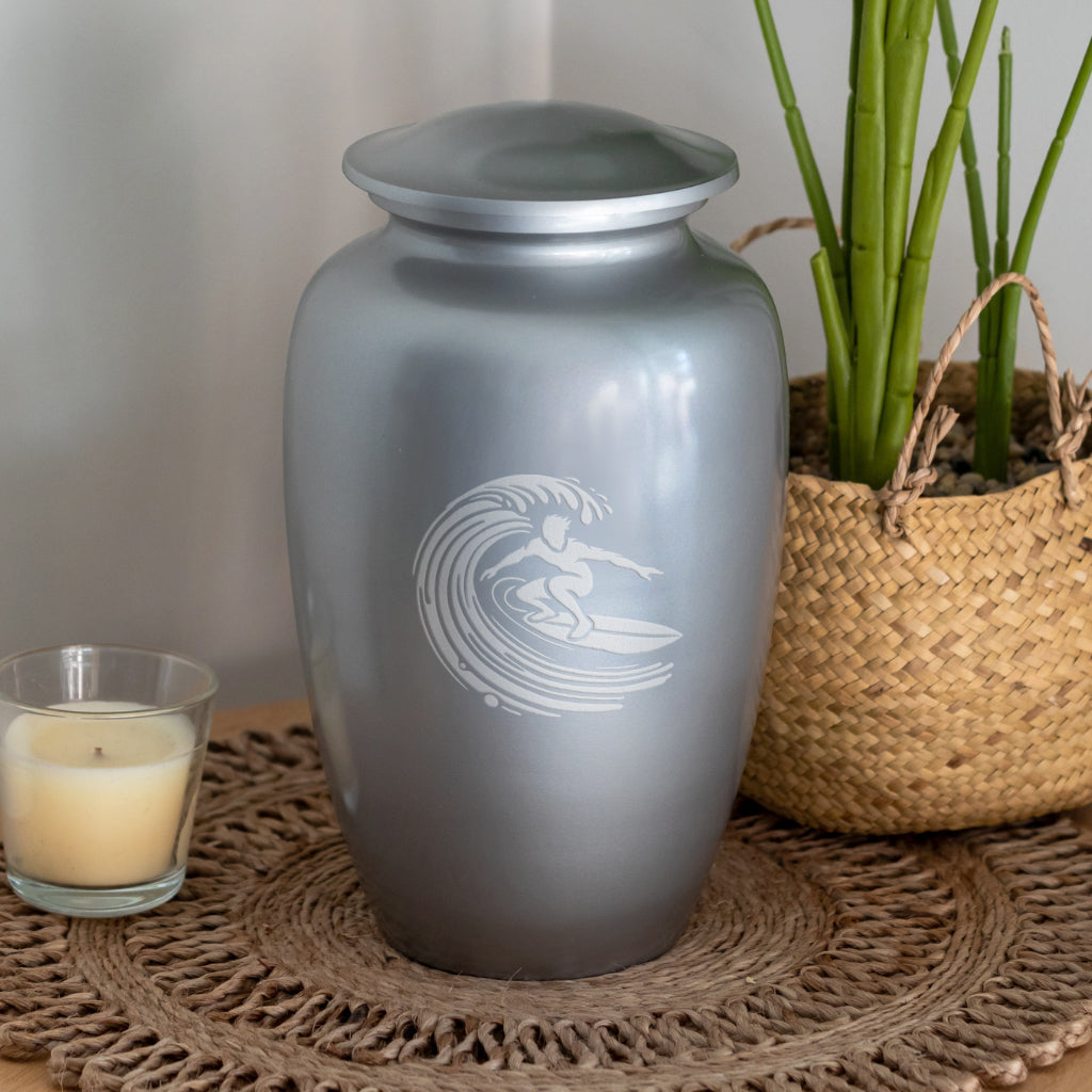 Aussie Surfer Cremation Urn