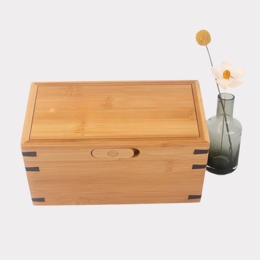 Bamboo Storage Box & Companion Keepsake Urn Bundle