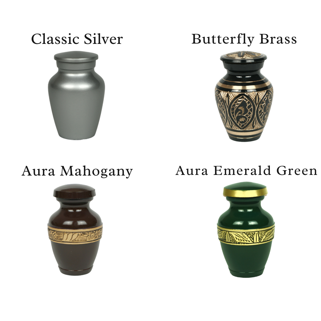 Bamboo Storage Box & Companion Keepsake Urn Bundle