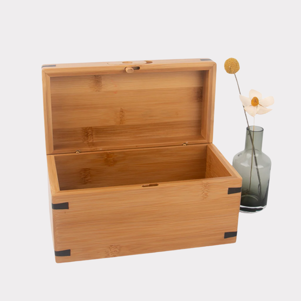 Bamboo Storage Box & Companion Keepsake Urn Bundle