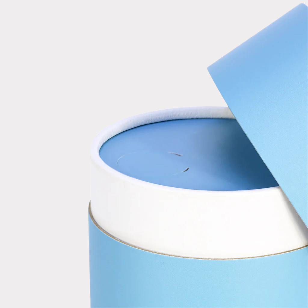 Pastel Blue Scattering Tube