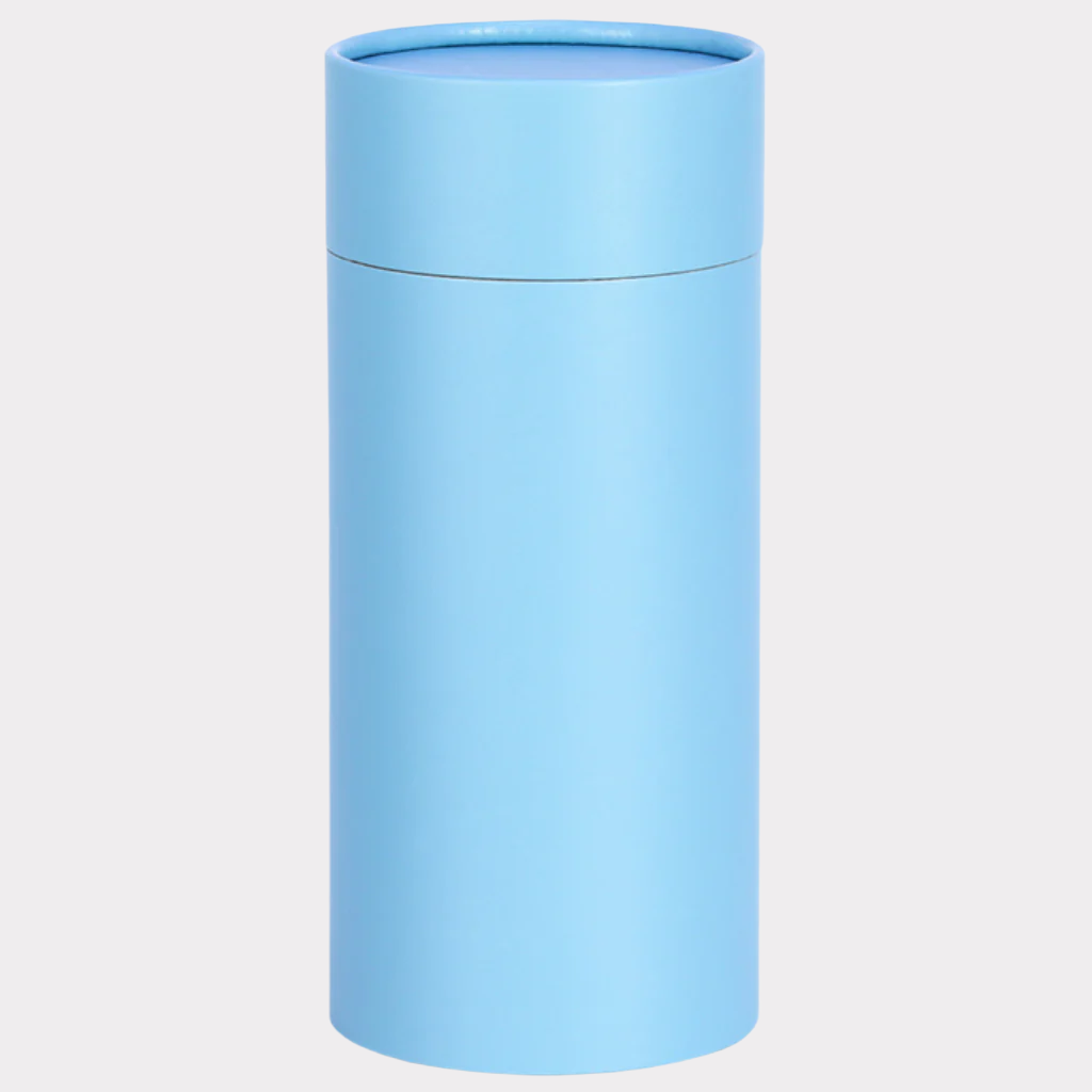 Pastel Blue Scattering Tube