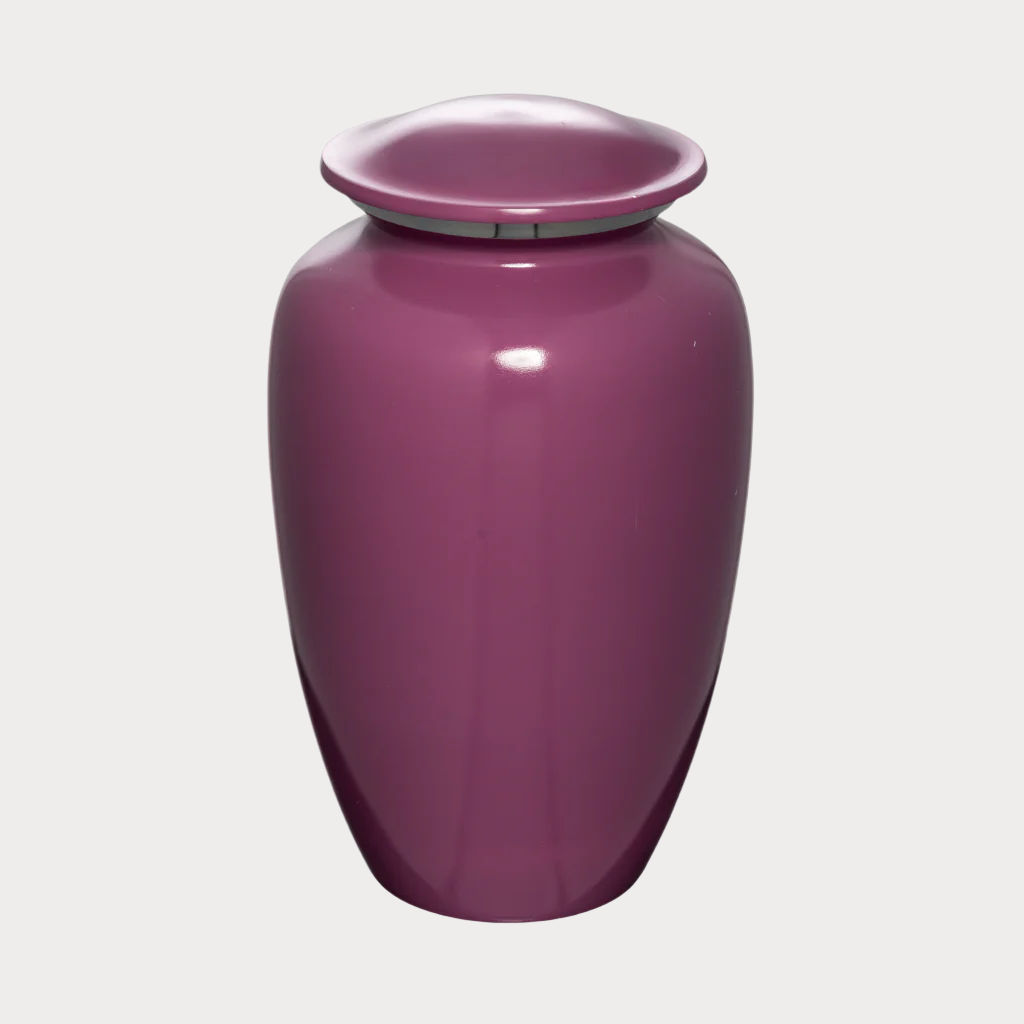 Classic Pink Cremation Urn - Customisable