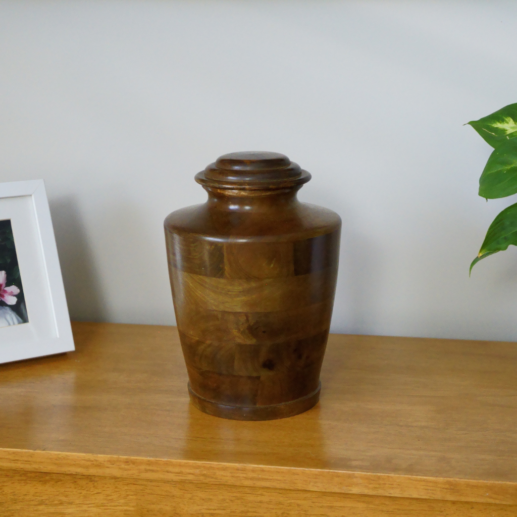 Classic Wood Cremation Urn