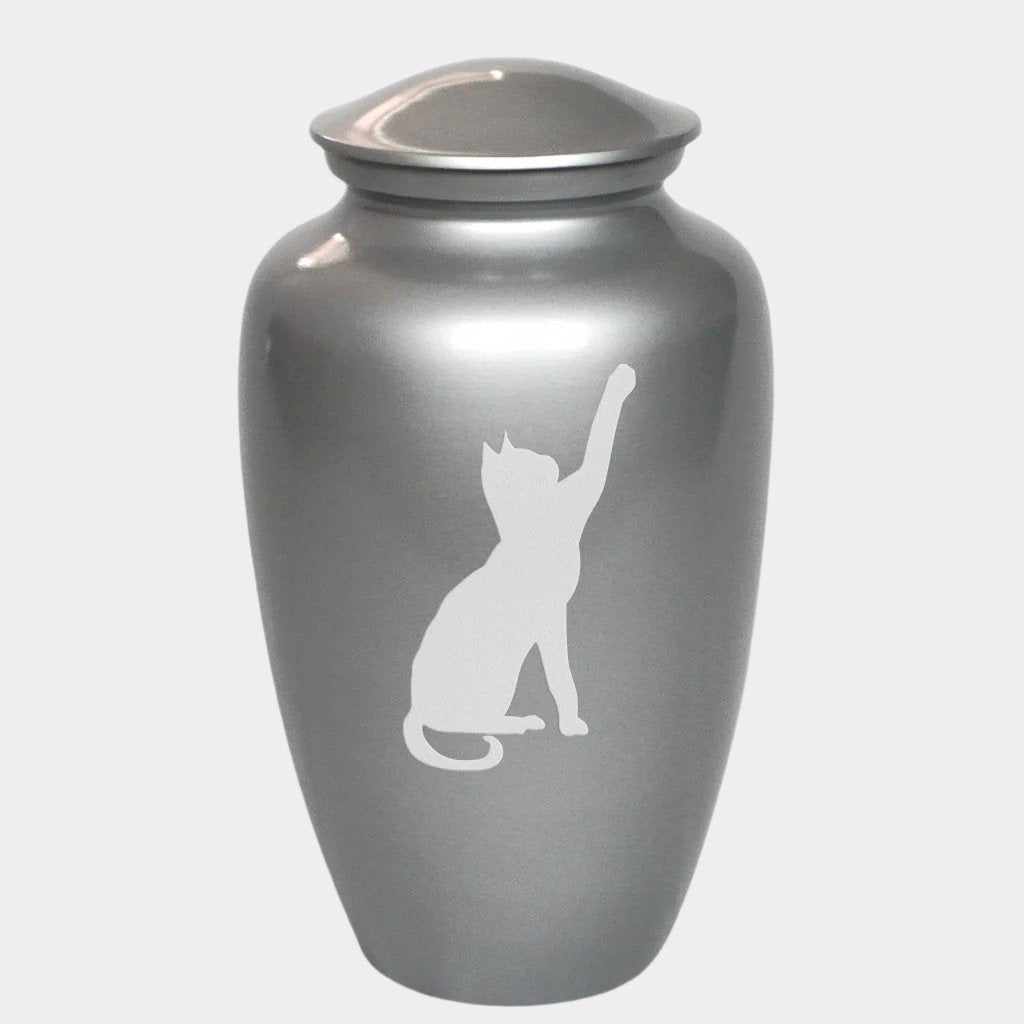 Comforting Cat Cremation Urn