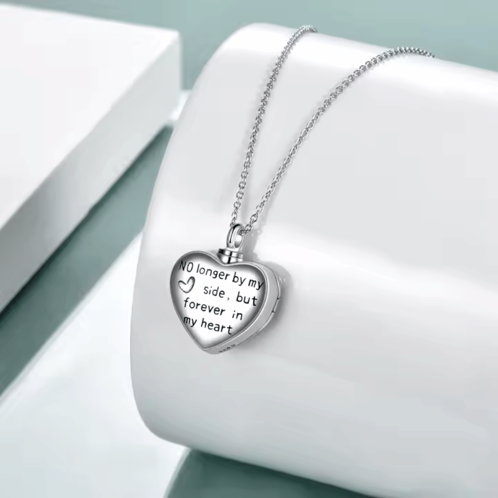 Diamond Paw Cremation Locket