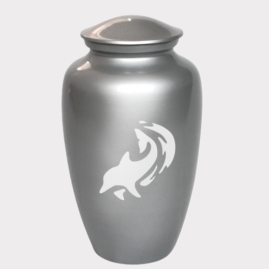 Dolphin Splash Cremation Urn