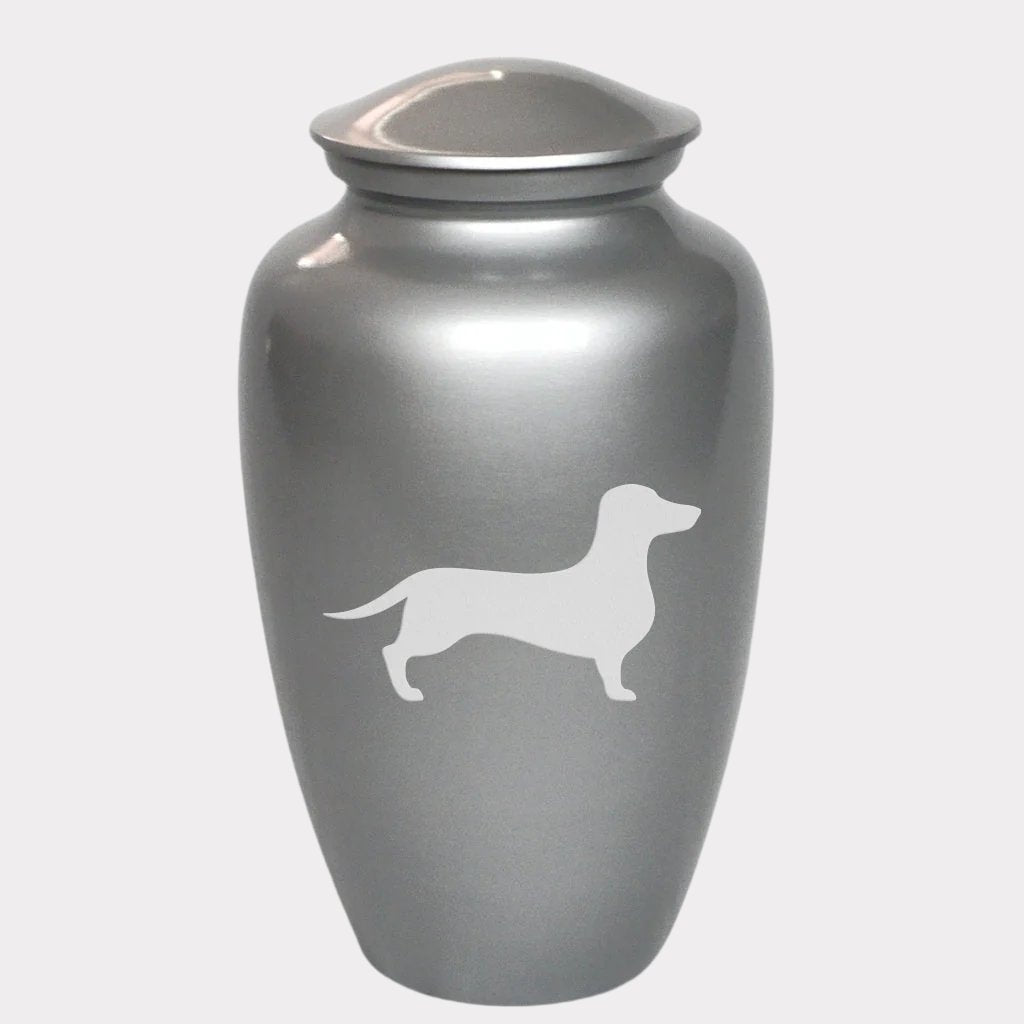 Dreamy Dachshund Cremation Urn