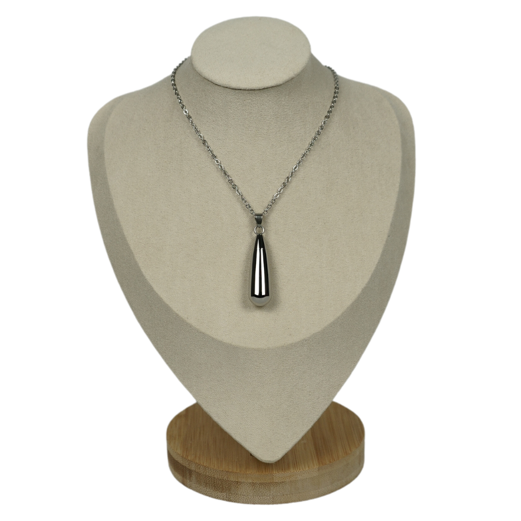 Elegant Capsule Cremation Pendant