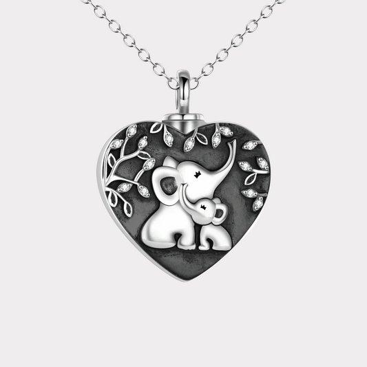 Elephants Care Cremation Pendant