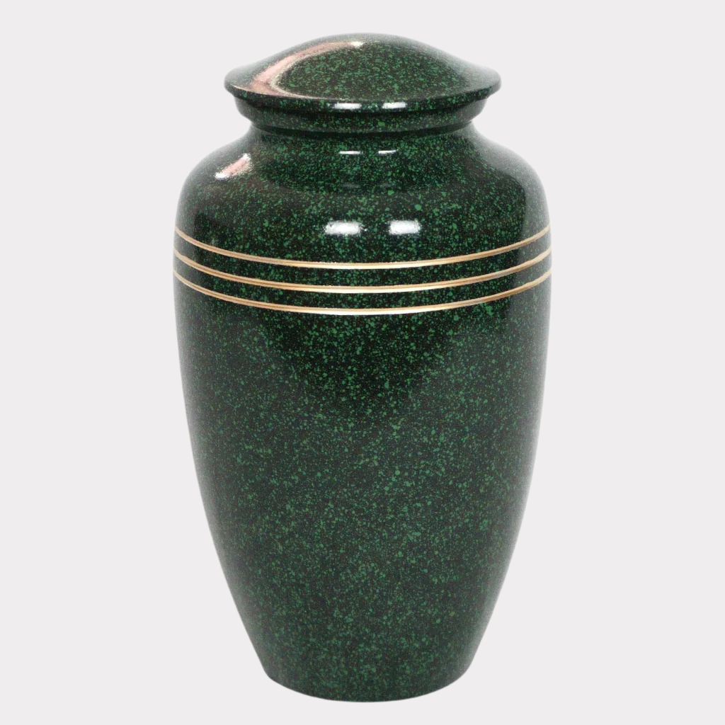 Emerald Galaxy Cremation Urn
