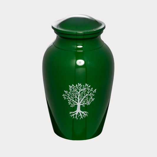Emerald Life Tree Cremation Urn
