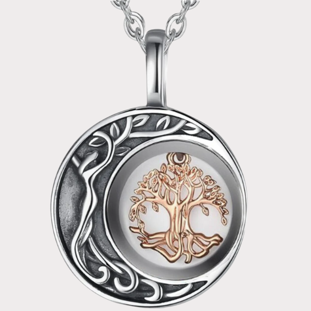 Encapsulated Tree Cremation Necklace
