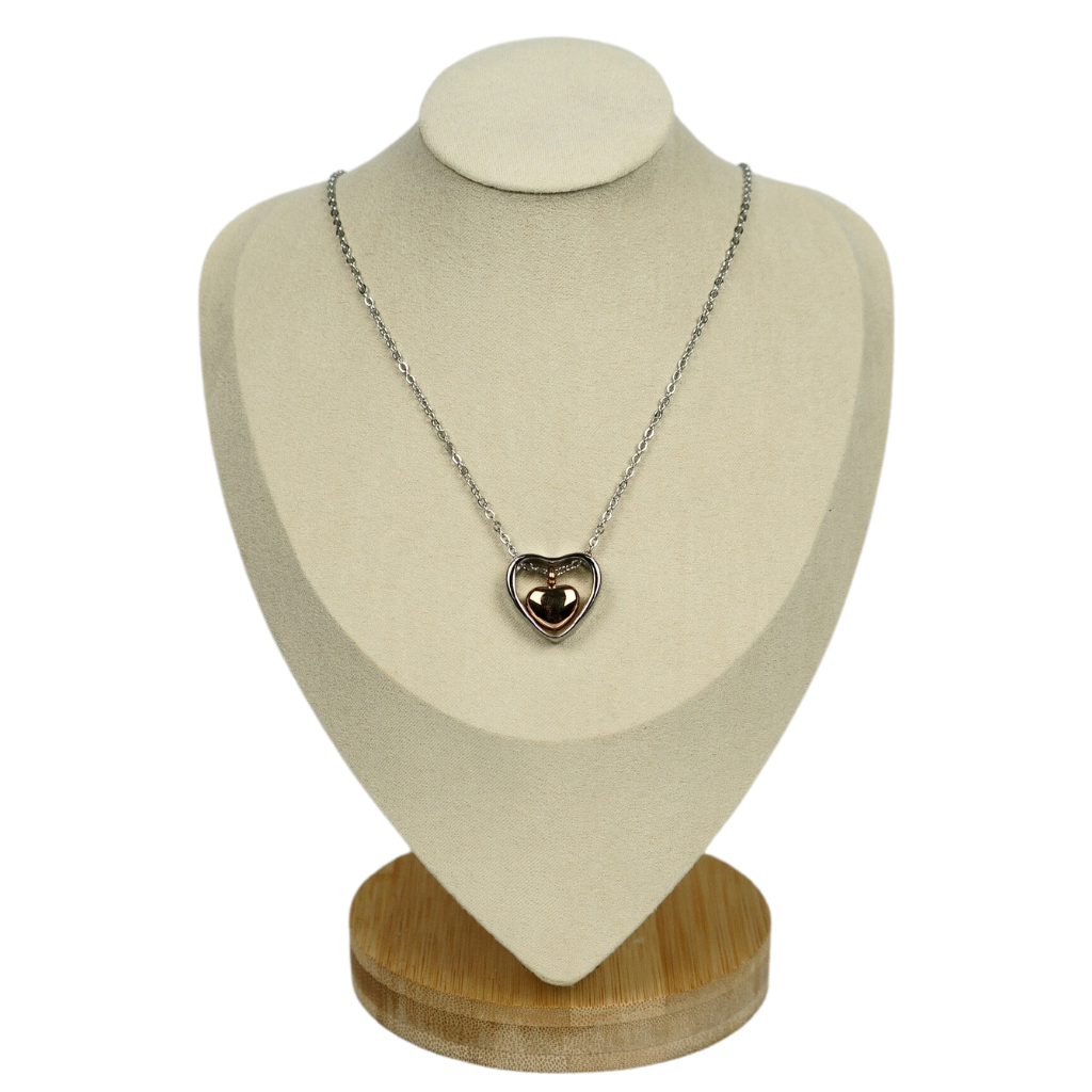 Entwined Hearts Cremation Pendant