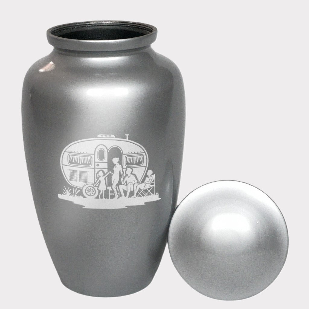 Family Caravan Cremation Urn