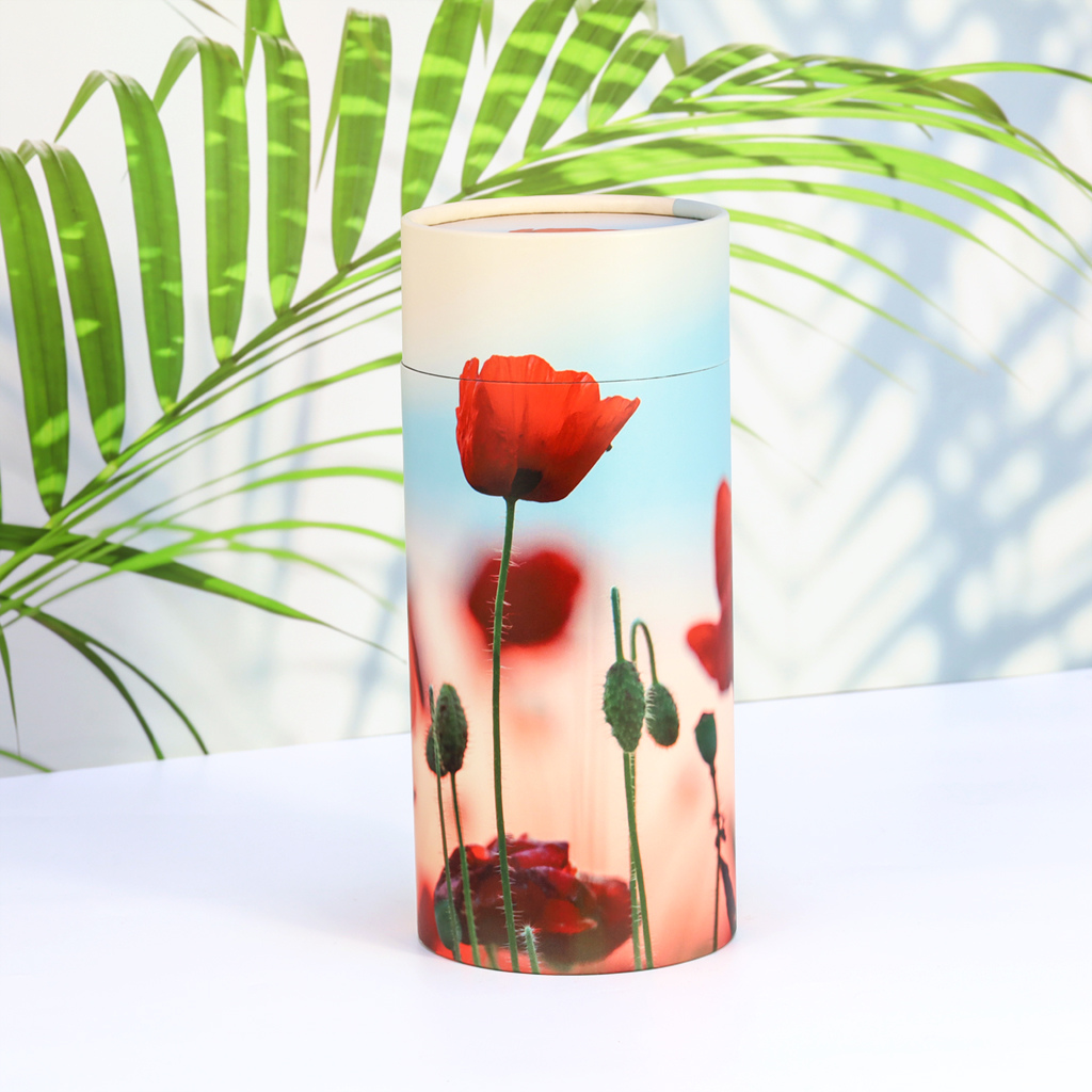 Floral Scattering Tube