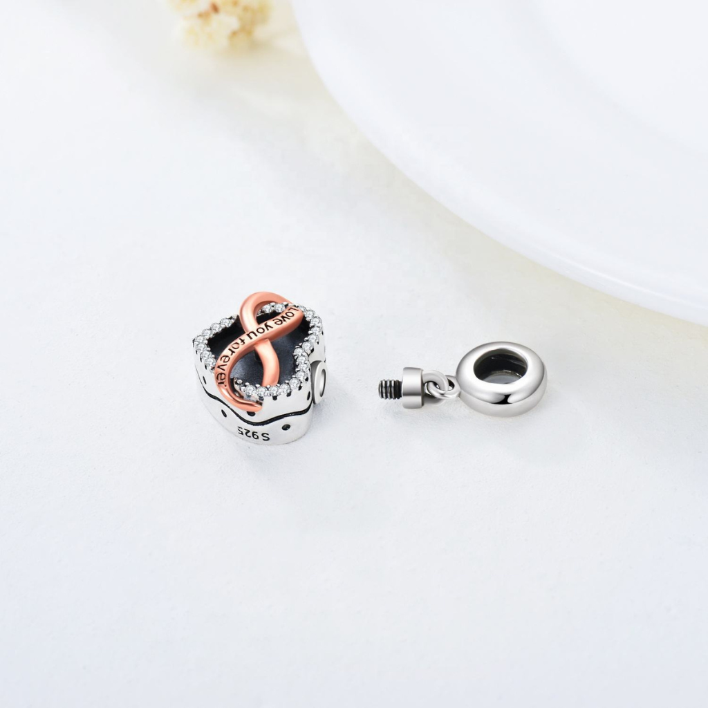 Forever Loved Cremation Charm