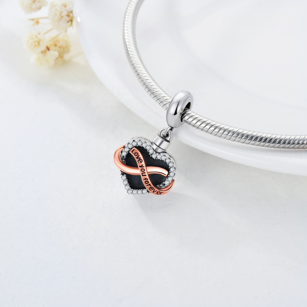 Forever Loved Cremation Charm