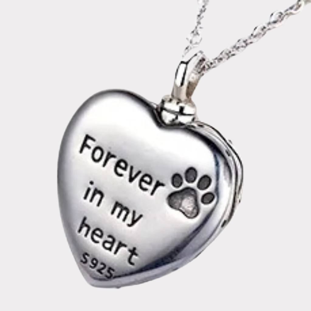 Golden Paw Cremation Pendant