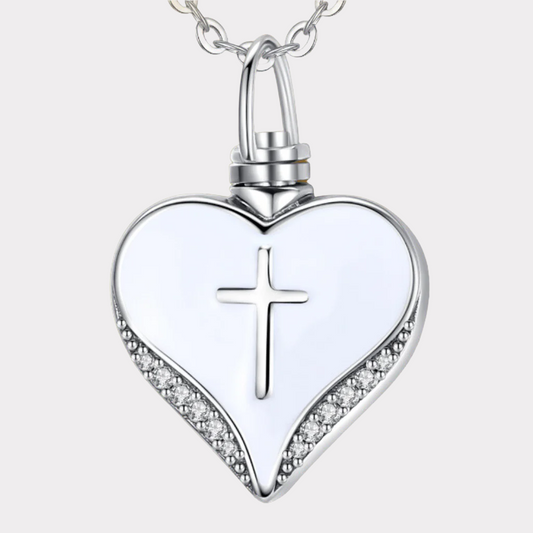 Heart Of Jesus Cremation Pendant
