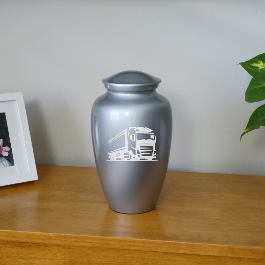 Heavy Combination Truck Cremation Urn