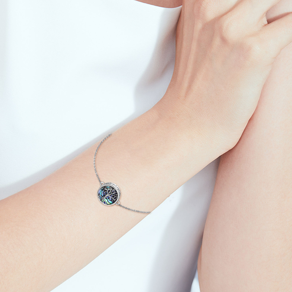 Life Tree Cremation Bracelet