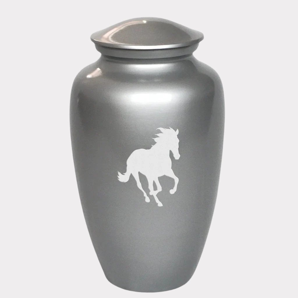 Majestic Horse Cremation Urn