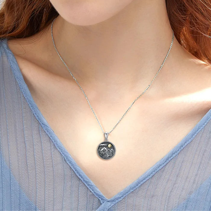 Mountain Home Cremation Pendant