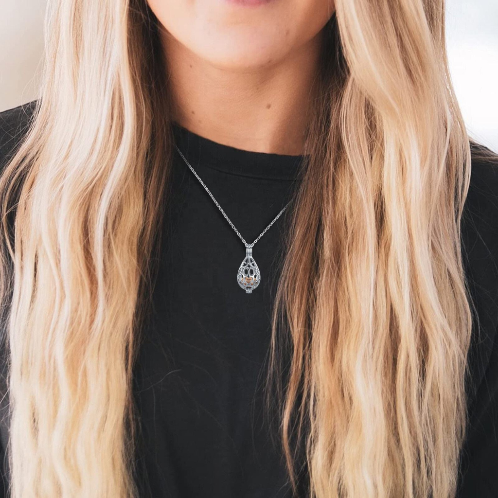 Nestled Memories Cremation Necklace