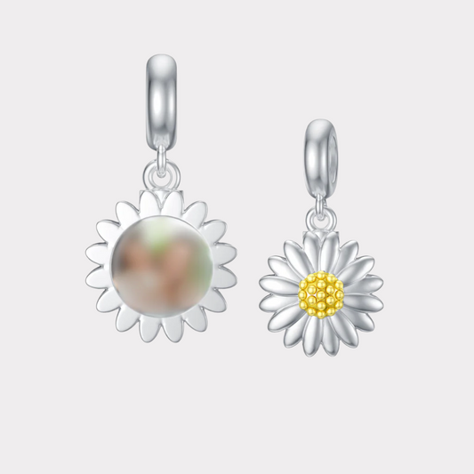 Photo Holder Sunflower Cremation Charm