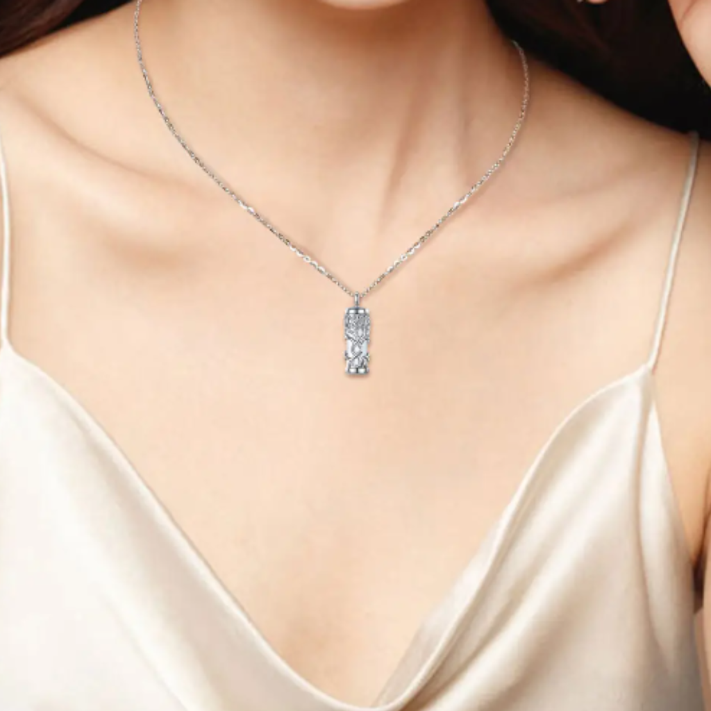 Reaching Roots Cremation Pendant