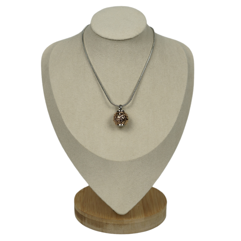 Serene Soul Rose Gold Cremation Pendant