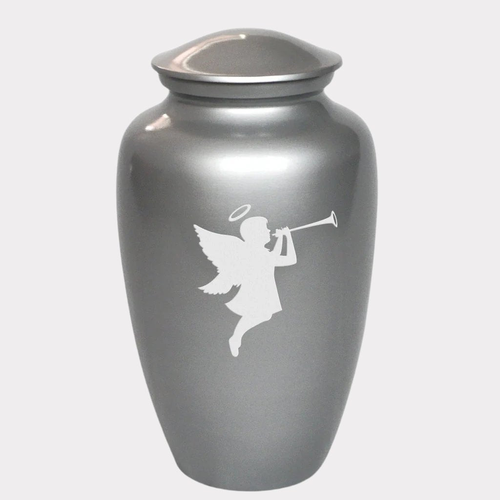 Seven Trumpets Angel Cremation Urn