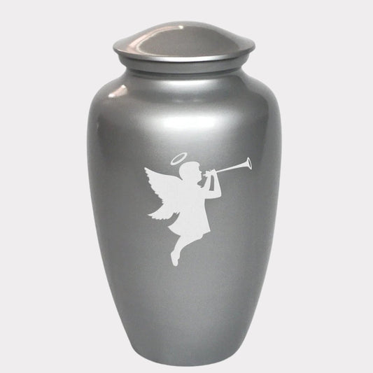 Seven Trumpets Angel Cremation Urn