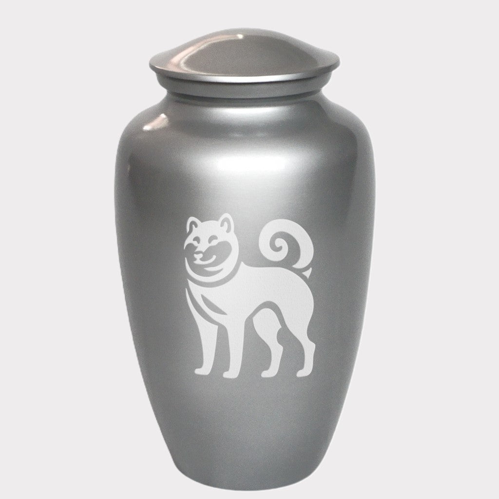 Shiba Inu Dog Cremation Urn