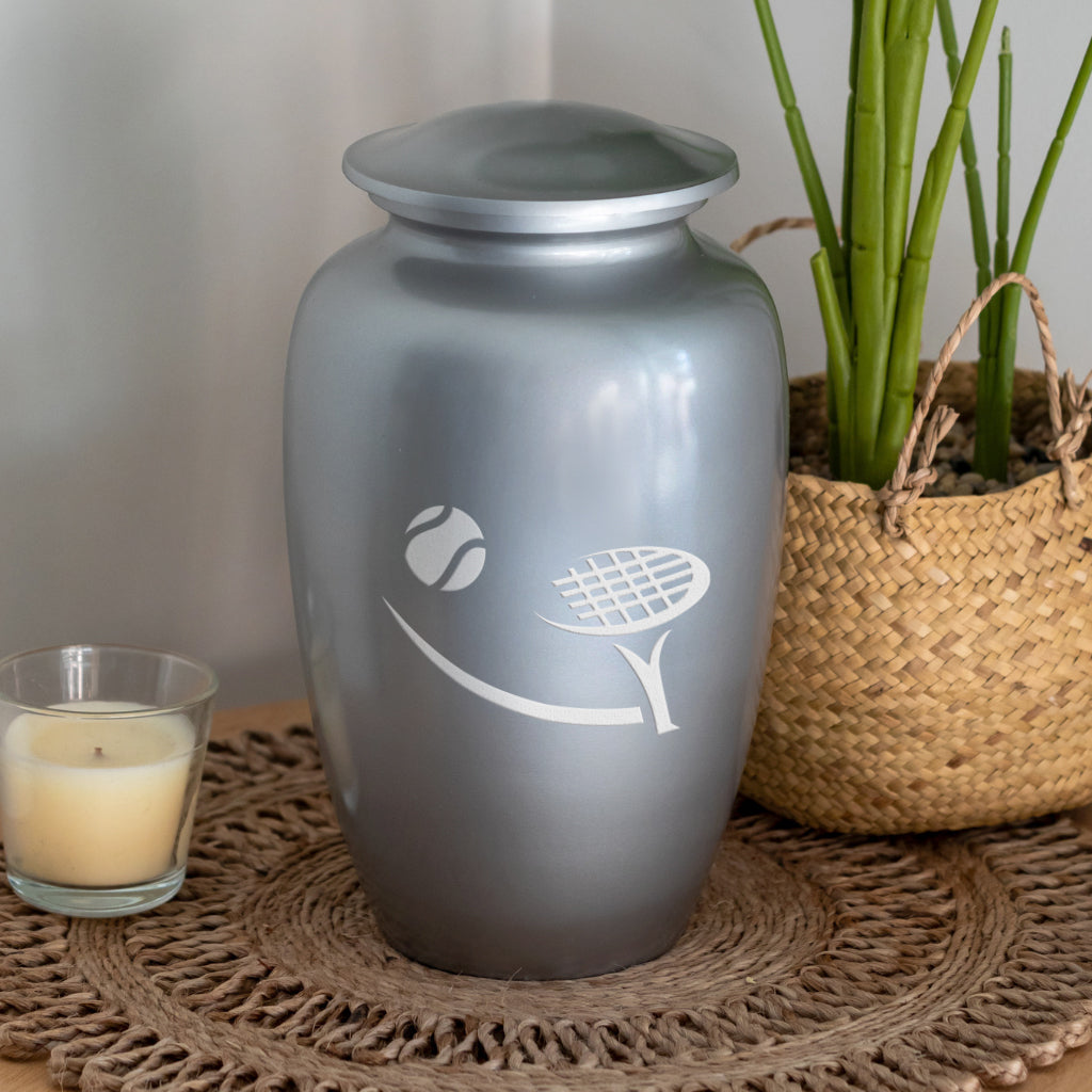 Slice Tennis Cremation Urn