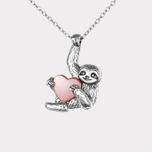 Sloth Cremation Necklace