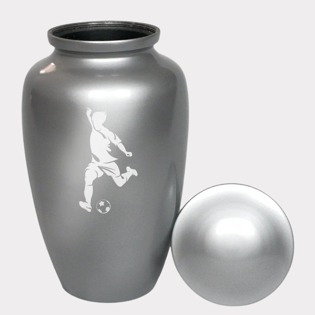 Soccer Shot Cremation Urn