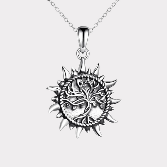Suns Blossom Cremation Necklace
