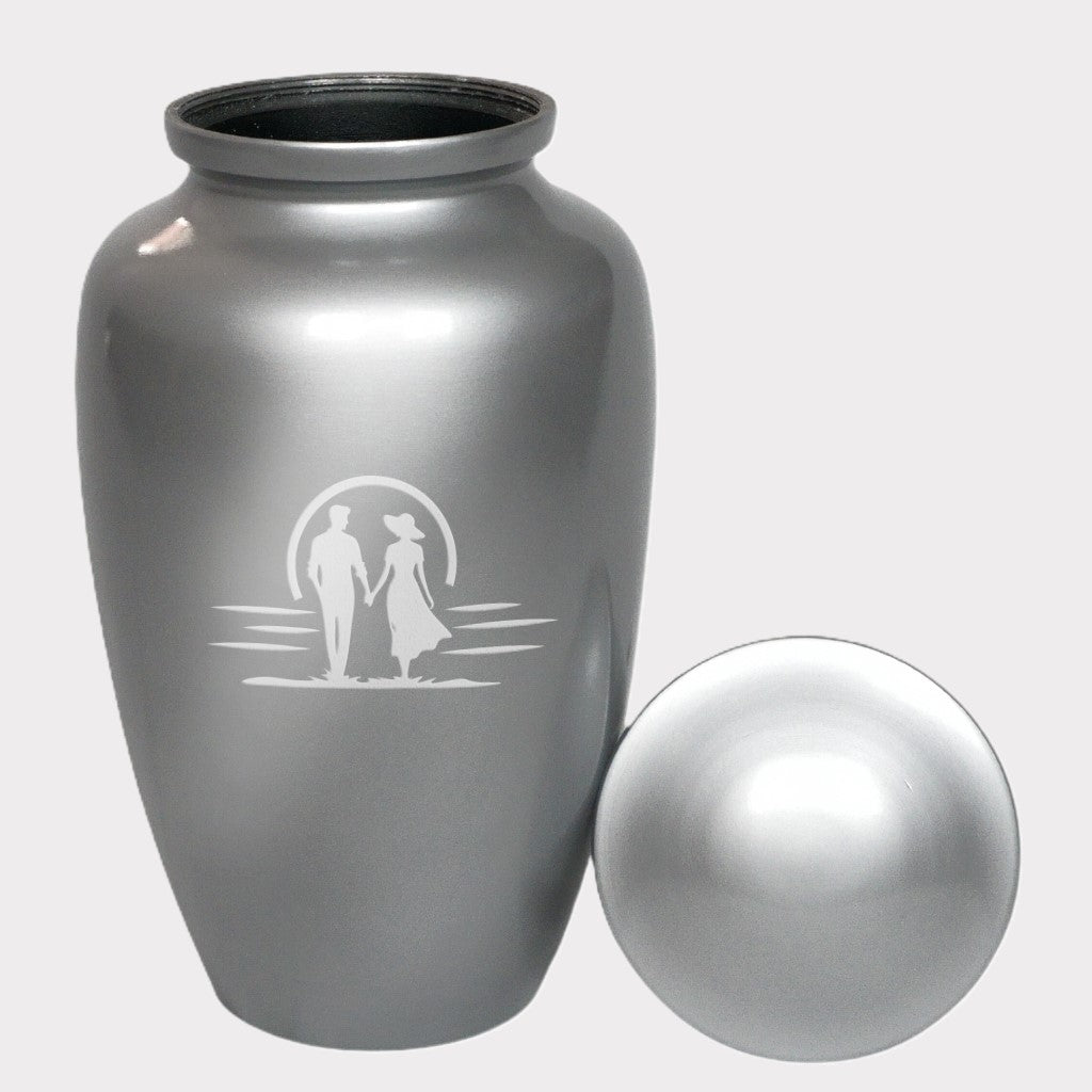 Sunset Couple Companion Cremation Urn