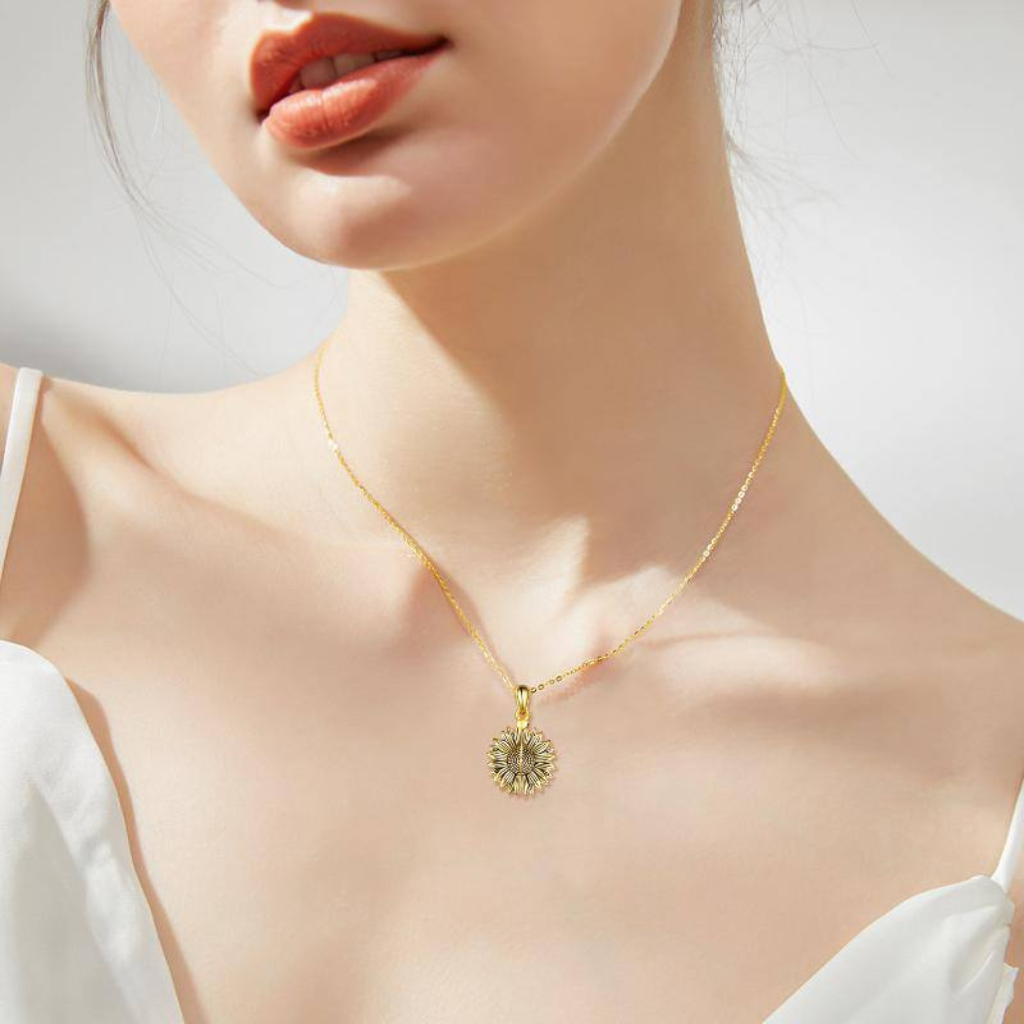 Sunshine Cremation Necklace