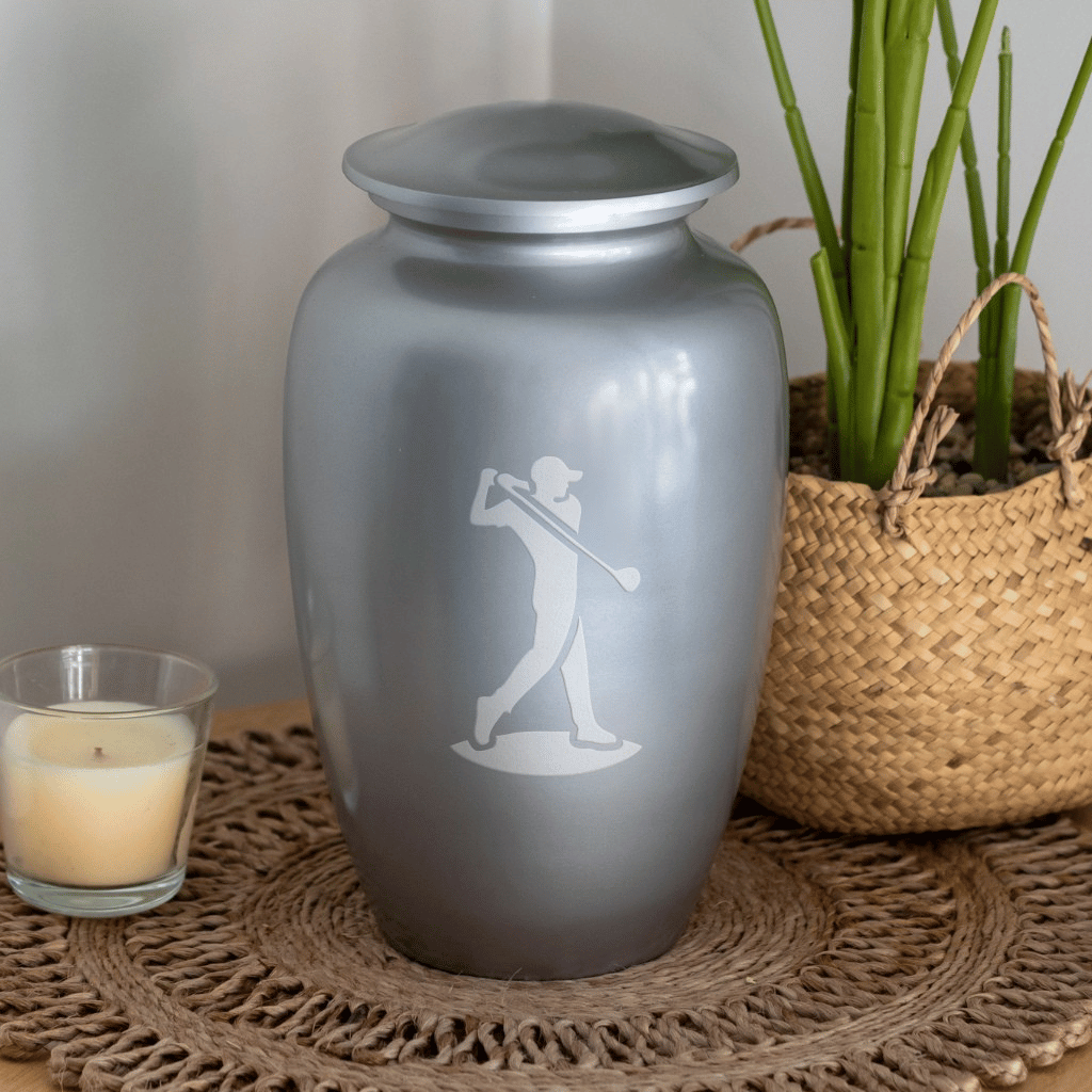 Swing Golf Cremation Urn