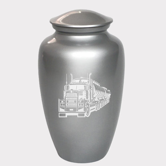 Tanker Road Train Truck Cremation Urn