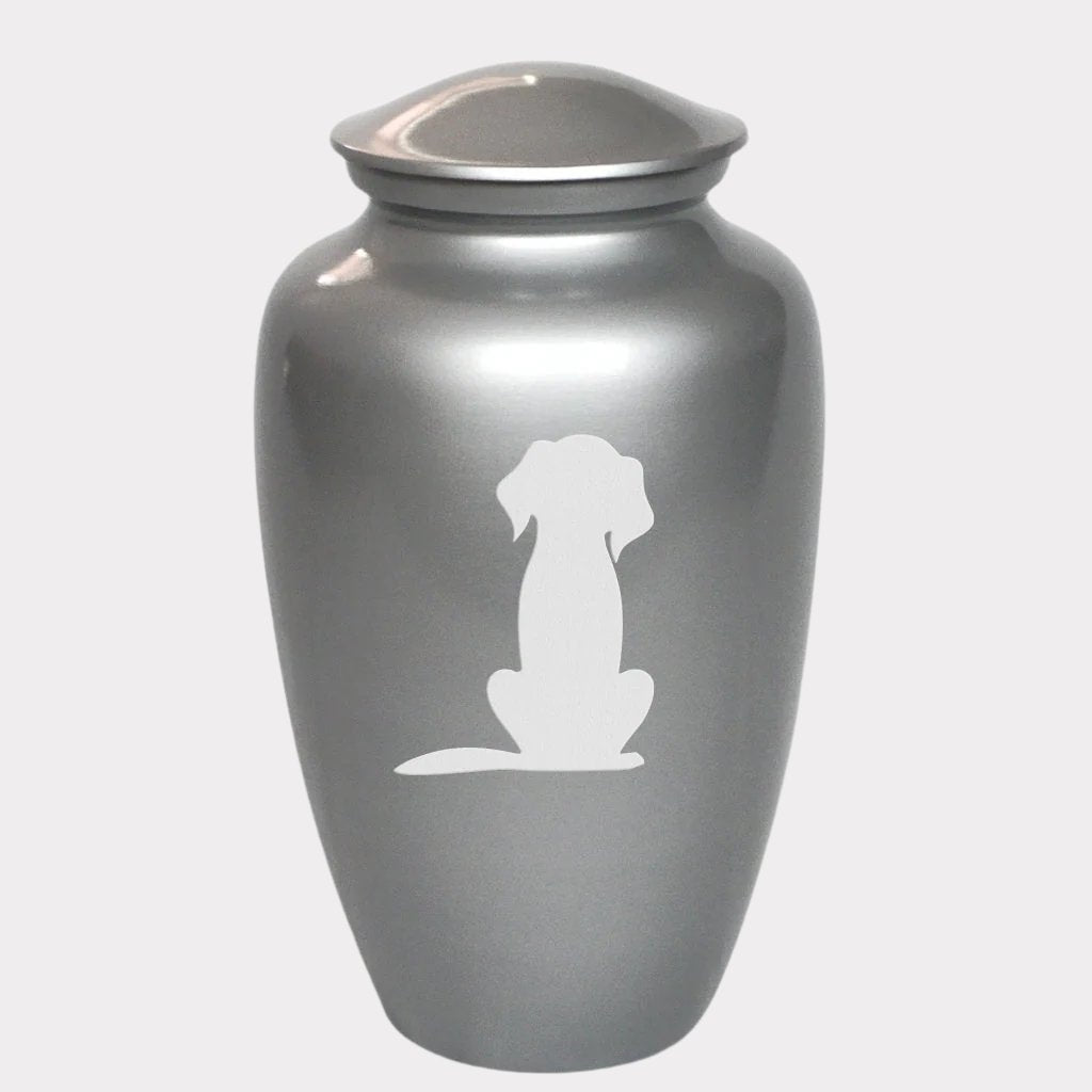 Wagging Tail Dog Cremation Urn