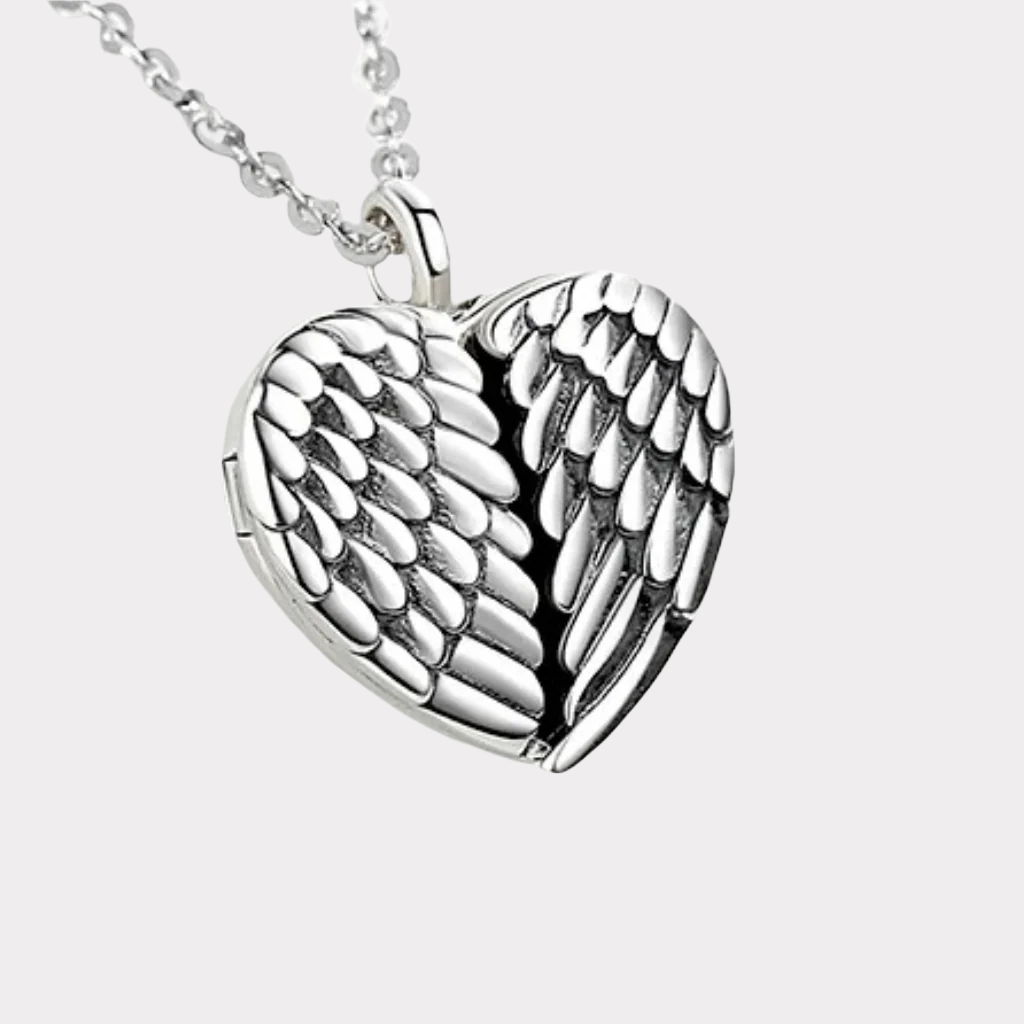 Angel Heart Cremation Locket