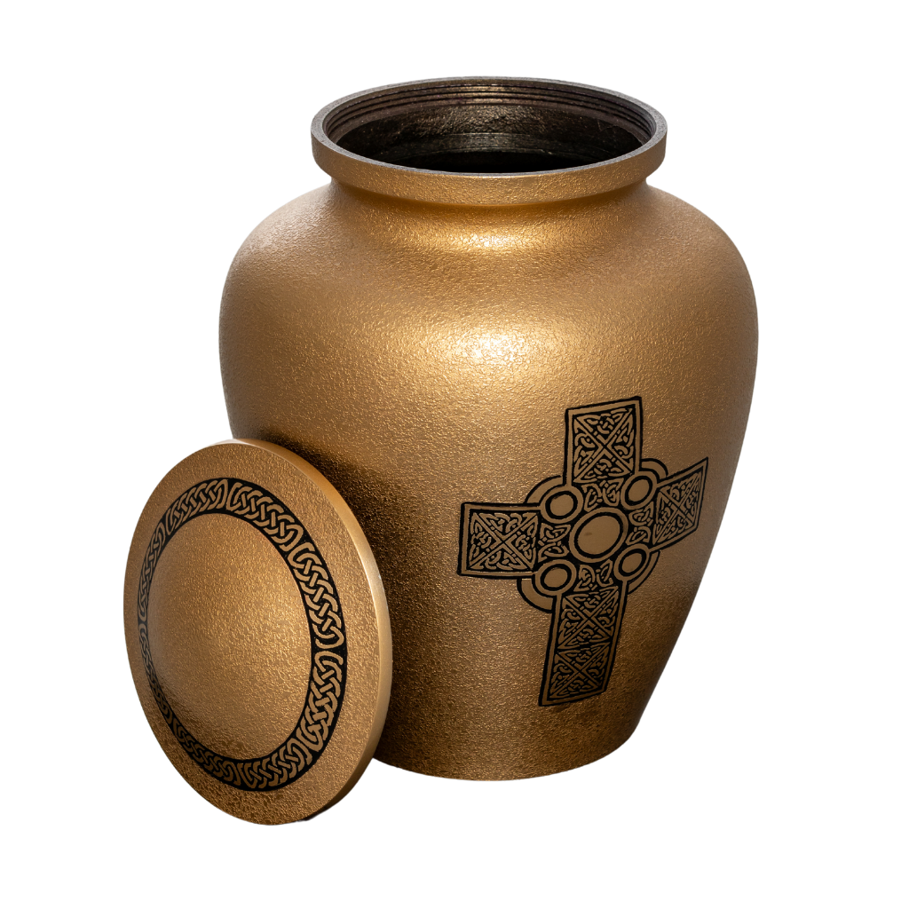 Bronze Cross Cremation Urn