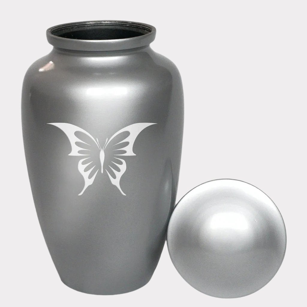 Calming Butterfly Cremation Urn