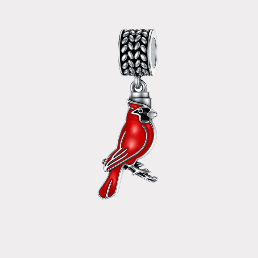 Cardinal Care Cremation Charm